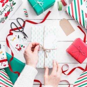 Papel de embrulho Natal