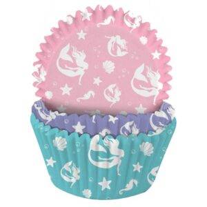 Formas de Cupcacke Sereia