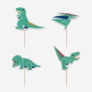 4 Velas Dinossauro