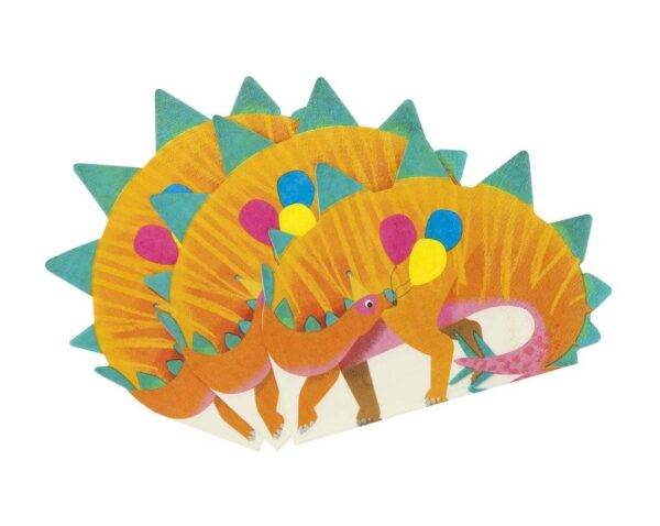 Guardanapos Recortados Dinossauro