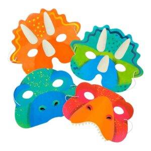 8 Máscaras Dinossauro