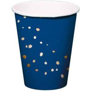Copos Elegant Blue