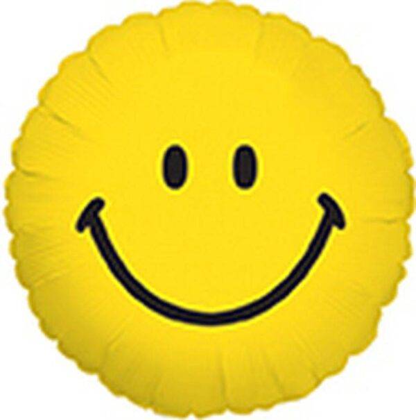Balão Foil 18" Smile Redondo