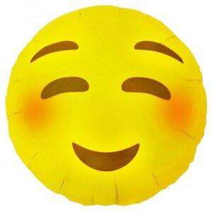 Balão Foil 18" Emoji Blushing