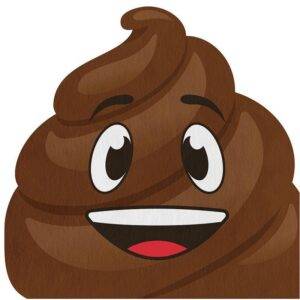 Guardanapos Emoji Poop