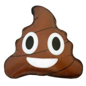 Balão Foil 18" Emoji Poop