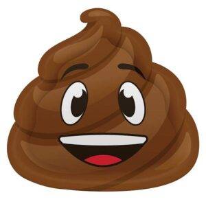 Pratos Emoji Poop