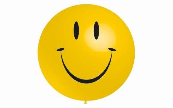 Balão 90 cm Impressos Smile - 2 lados
