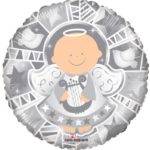 Balão Foil 18" Anjo - Prata