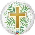 Balão Foil 18" Cruz / Folhas