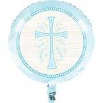 Balão Foil 18" Comunhão - Azul