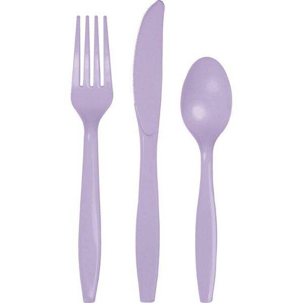 Conjunto Talheres de plástico