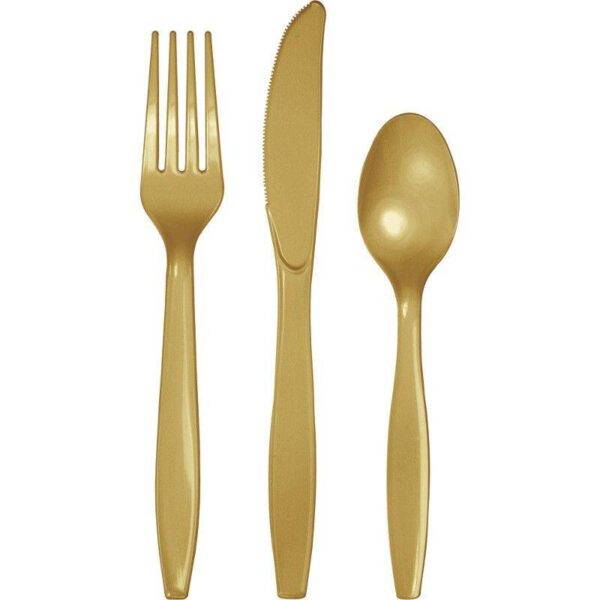 Conjunto Talheres de plástico