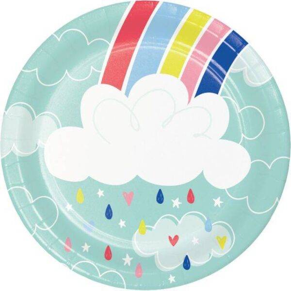 Pratos 18 cm Over the Rainbow