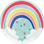 Pratos 23 cm Over the Rainbow