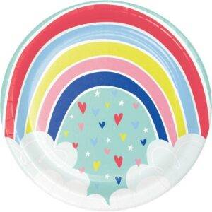 Pratos 23 cm Over the Rainbow