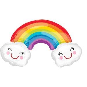 Balão Foil Supershape Rainbow