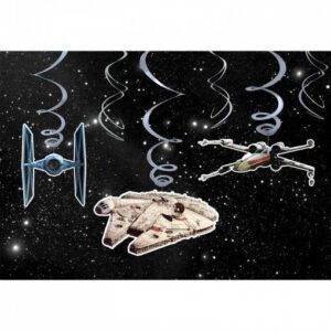 3 ESPIRAIS DECORATIVAS STAR WARS