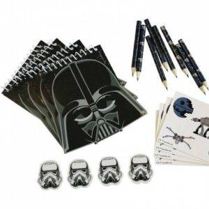 KIT DE 16 ARTIGOS DE PAPELARIA STAR WARS
