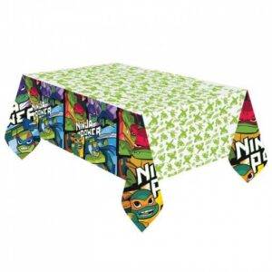 TOALHA DE MESA TARTARUGAS NINJA 1,8 M X 1,2 M