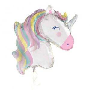 BALÃO FOIL 42'' UNICÓRNIO PASTEL