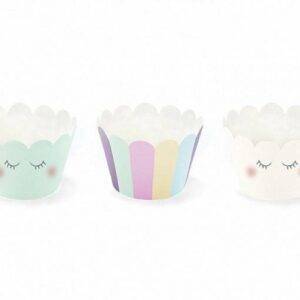 6 FORMAS DE CUPCAKE MIX COM OLHOS E BOCHECHAS