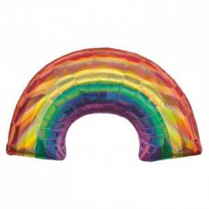 BALÃO FOIL SUPERSHAPE ARCO-ÍRIS IRIDESCENTE