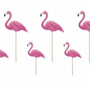 TOPO DE BOLO FLAMINGOS 15-23,5 CM