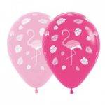 25 BALÕES LATEX 12'' SORTIDO FLAMINGO