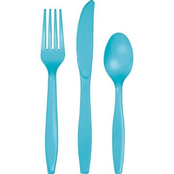 Conjunto Talheres de plástico