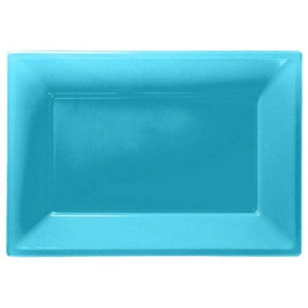 Travessas decorativa Azul Turquesa