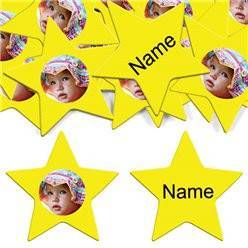 Amarelo Star Personalised Confetti