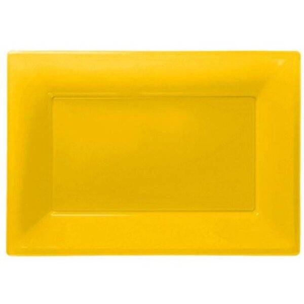 Travessas decorativa Amarelo