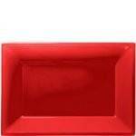 Travessas decorativa Vermelho
