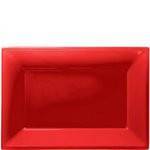 Travessas decorativa Vermelho