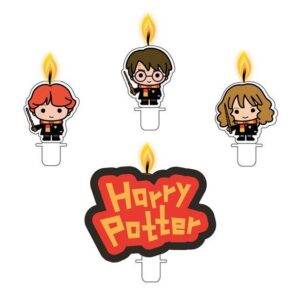 Velas de aniversário Harry Potter