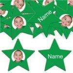 Verde Star Personalised Confetti