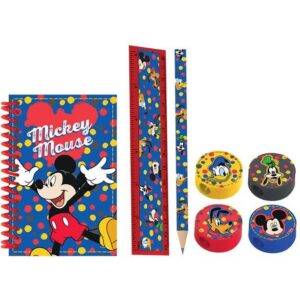Pacote papelaria de Mickey Mouse