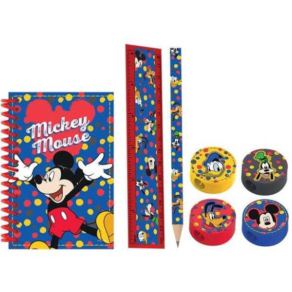 Pacote papelaria de Mickey Mouse