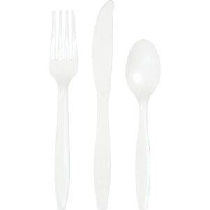 Conjunto Talheres de plástico