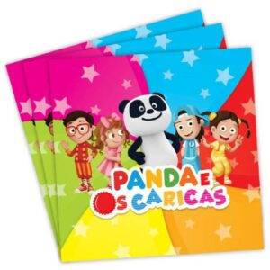 Guardanapos Panda e os Caricas
