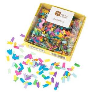 Confetes de mesa de papel de arco-íris - pacote de 25 g