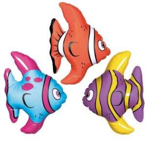 Peixe Tropical Inflável - 15 cm