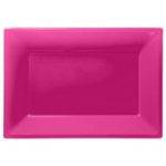 Bandejas para servir rosa choque