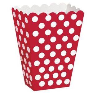Caixas de pipoca Vermelho