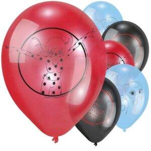 Balões Miraculosos Ladybug - Látex de 12 "