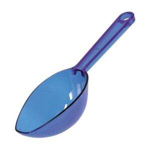 Colher doces plástica vermelha