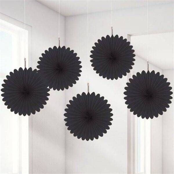 Decorações em Papel Preto