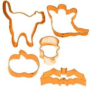 Cortadores de biscoitos de plástico para Halloween