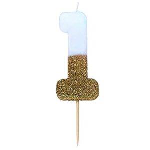 Topper para bolos Glitter One Age